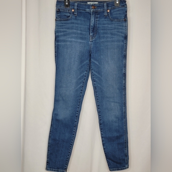 Madewell 10" High-Rise Skinny Jeans - Size 28 - Picture 3 of 15
